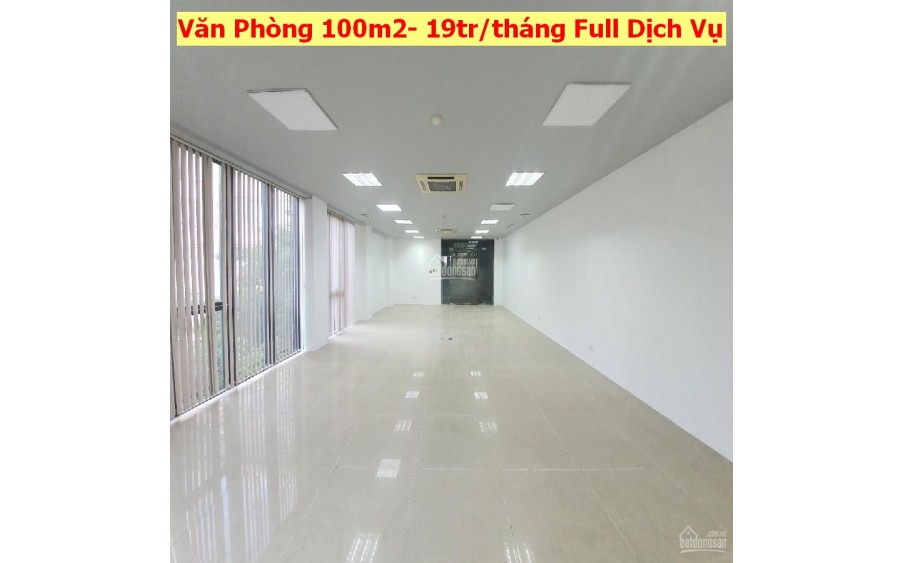 Cho thuê văn phòng phố Chùa Láng 100m2 - 20tr/tháng